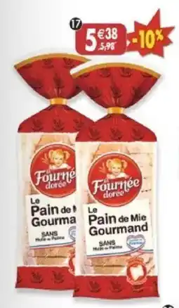 Maximo Fournée dorée Le Pain de Mie Gourmand offre