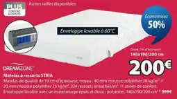 JYSK DREAMZONE Matelas à ressorts STRIA offre