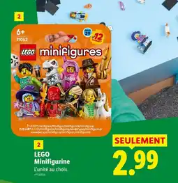Lidl Lego minifigurine offre