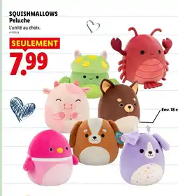 Lidl Squishmallows peluche offre