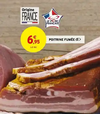 Intermarché Poitrine fumée offre