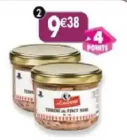Maximo u-Croqueur Terrine de Pénit Noir offre