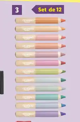 Lidl Crayon 3 en 1 offre