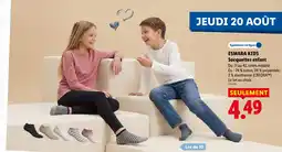 Lidl Esmara kids socquettes enfant offre