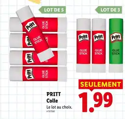 Lidl Pritt colle offre