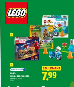 Lidl Lego jeu de construction offre