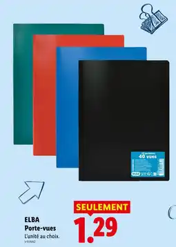 Lidl Elba porte-vues offre