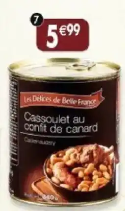 Maximo Les Délices de Belle France Cassoulet au confit de canard offre
