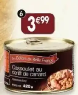 Maximo Les Délices de Belle France Cassoulet au confit de canard offre