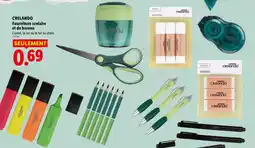 Lidl Crelando fourniture scolaire et de bureau offre