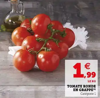 U Express Tomate ronde en grappe offre