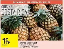 Carrefour Costa - ananas extra sweet offre