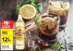Carrefour Havana club - rhum de calaba offre