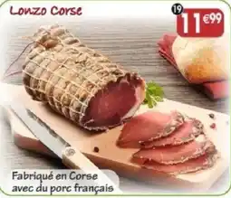 Maximo Lonzo Corse offre