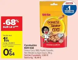 Carrefour Pyrex - cacahuètes offre