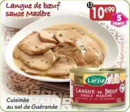 Maximo Larzul Langue de bœuf sauce Madère offre