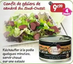 Maximo Secret Éleveurs Confit de gésiers de canard du Sud-Ouest offre