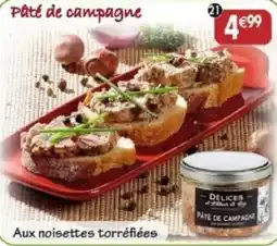 Maximo DÉLICES Pâté de campagne offre