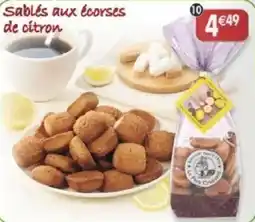 Maximo Le Petit Croquant Sablés aux écorces de citron offre