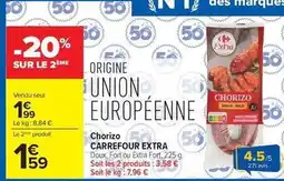 Carrefour Market Carrefour - chorizo extra offre