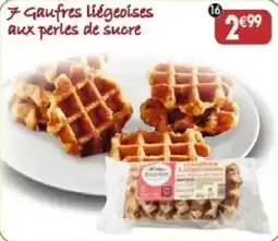 Maximo Bourbon Gaufres liégeoises offre