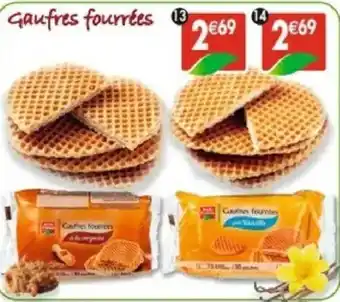 Maximo Gaufres fourrées offre