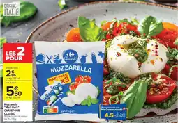 Carrefour Market Carrefour - mozzarella maxirella offre