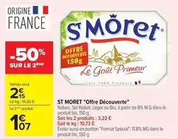 Carrefour Market St moret - offre découverte offre
