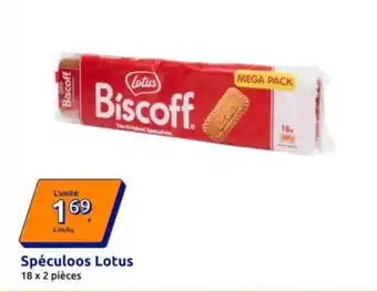 Action Lotus - spéculoos offre