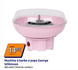Action Wilkinson - machine à barbe à papa george offre