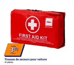 Action Trousse de secours pour voiture offre