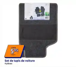 Action Set de tapis de voiture offre