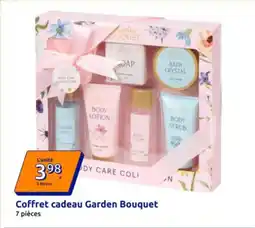 Action Care - coffret cadeau garden bouquet offre