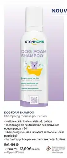Stanhome Stanhome - dog foam shampoo offre