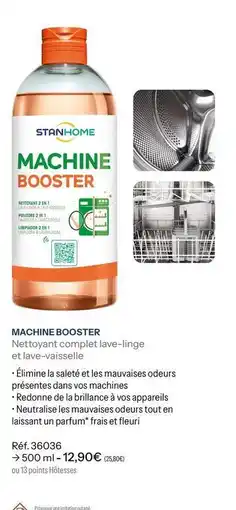 Stanhome Stanhome - machine booster offre