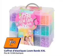 Action Coffret d'elastiques loom bands xxl offre