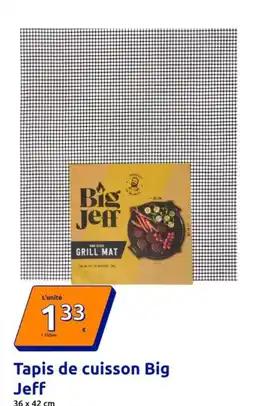Action Tapis de cuisson big jeff offre