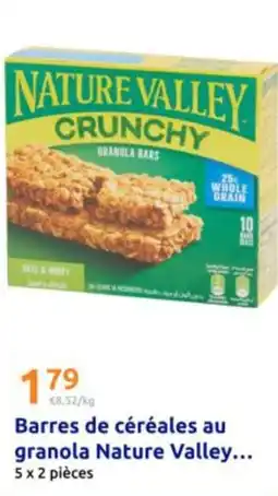 Action Granola - barres de céréales au nature valley offre