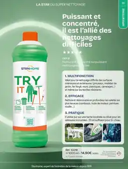 Stanhome Stanhome - puissant et concentre, il est l'allie des nettoyages difícles offre