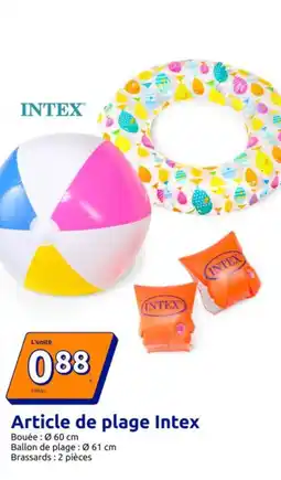 Action Intex - article de plage offre