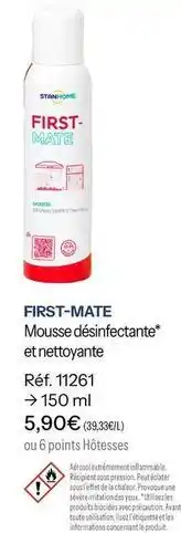 Stanhome Stanhome - mousse desinfectante etnettopante offre
