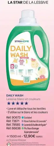 Stanhome Stanhome - daily wash offre