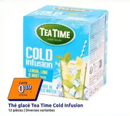 Action Infusion - the glacé tea time cold offre