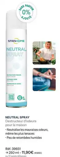 Stanhome Stanhome - neutral spray offre