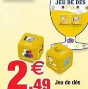 Bazarland Jeu de dés offre