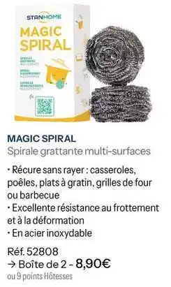 Stanhome Stanhome - magic spiral offre