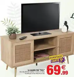 Bazarland Le meuble télé bali offre