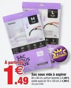 Bazarland Sac sous vide a aspirer offre