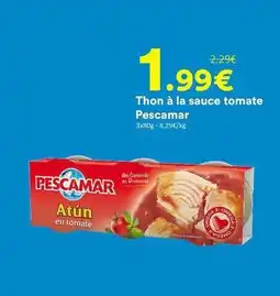Hmarket Thon à la sauce tomate offre