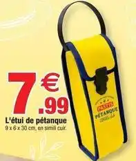 Bazarland L'etui de pétanque offre